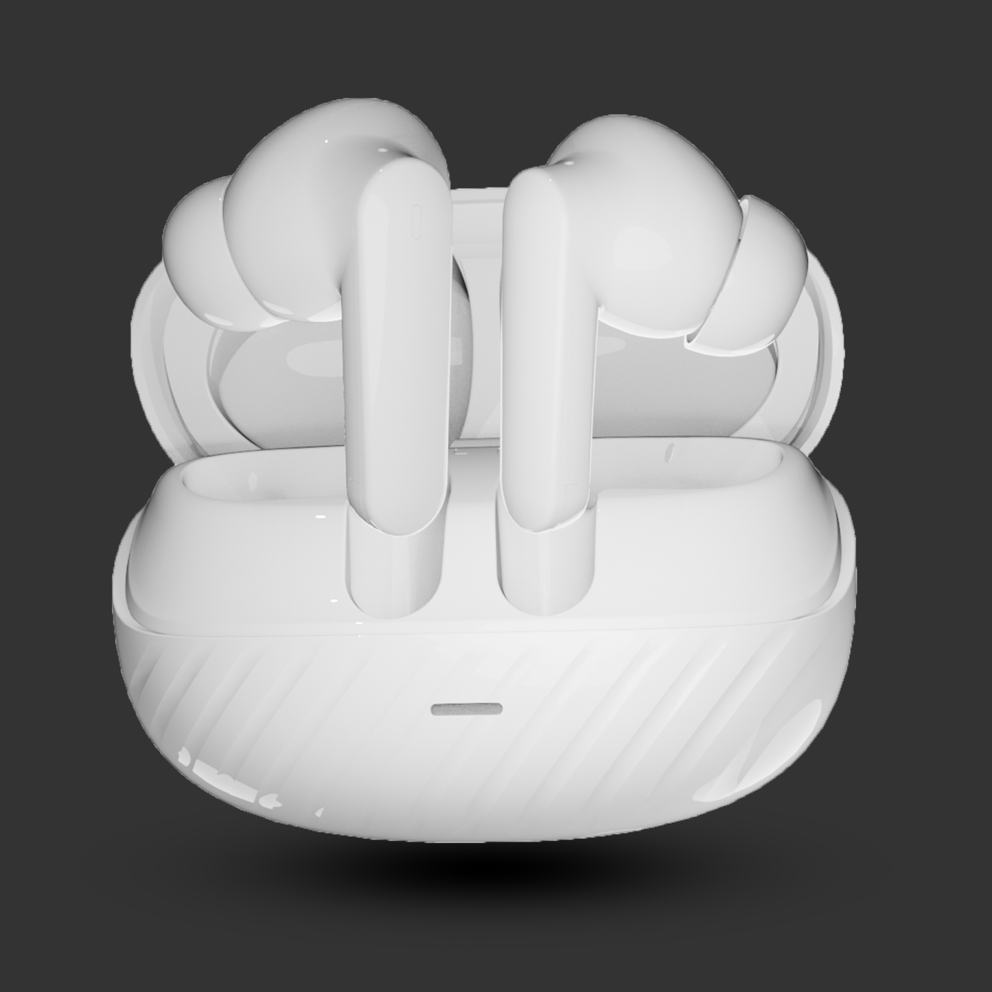 Sleik Wave Wireless Earbuds — 800 mAh Battery - 6 Mic ENC ANC - 40ms Gaming Mode
