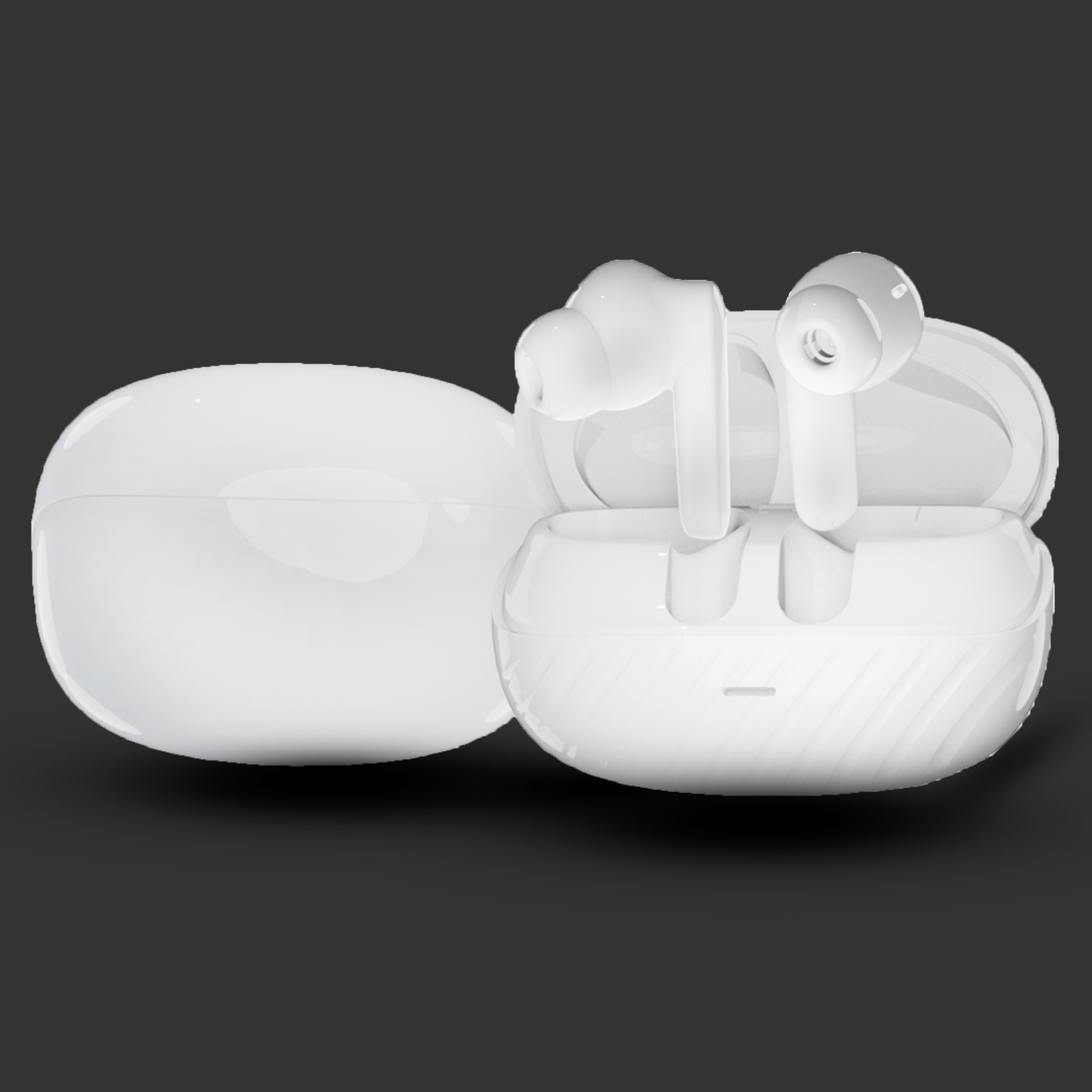 Sleik Wave Wireless Earbuds — 800 mAh Battery - 6 Mic ENC ANC - 40ms Gaming Mode